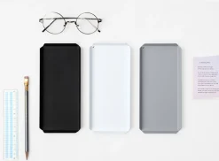Rectangular Stainless Steel Pen Tray