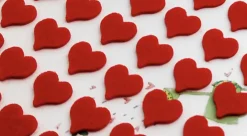 Red Heart Felt Deco Sticker