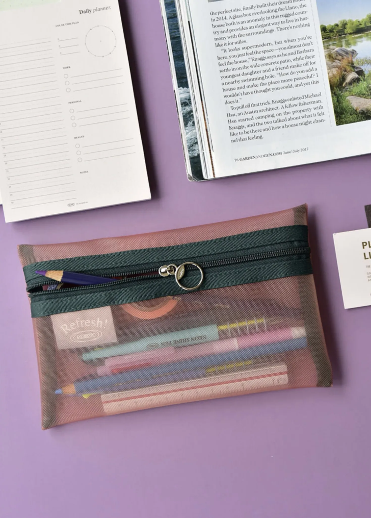 Refresh Mesh Pen Pouch