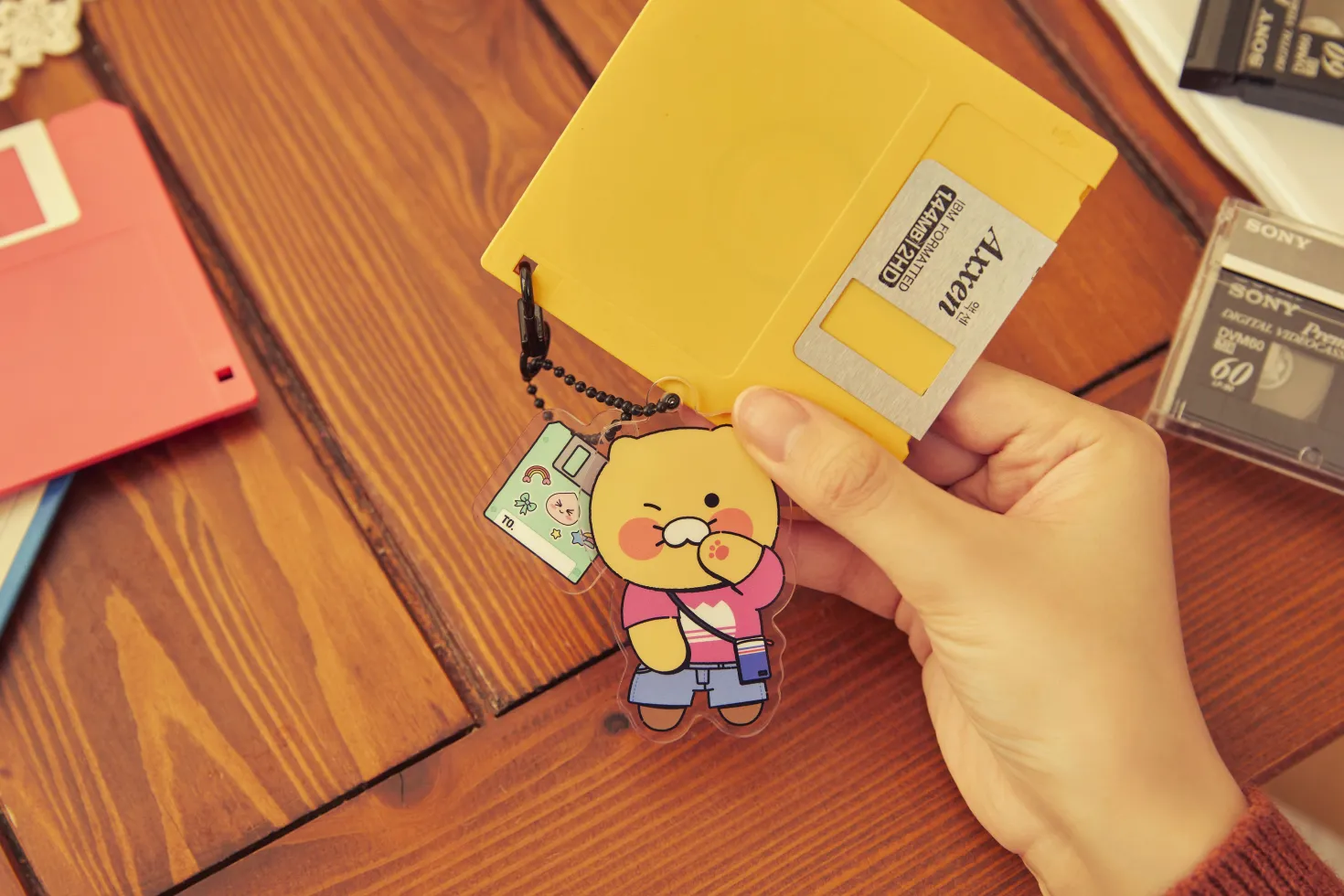 Retro Choonsik Acrylic Key Ring