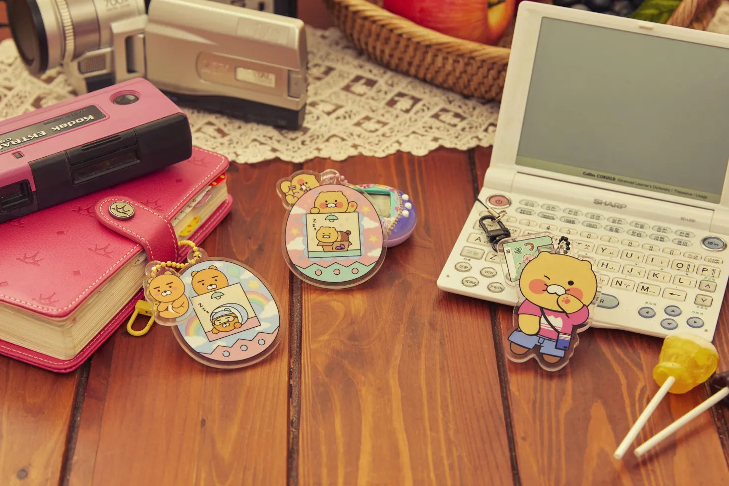 Retro Choonsik Acrylic Key Ring