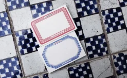 Retro Label Memo Pad Set