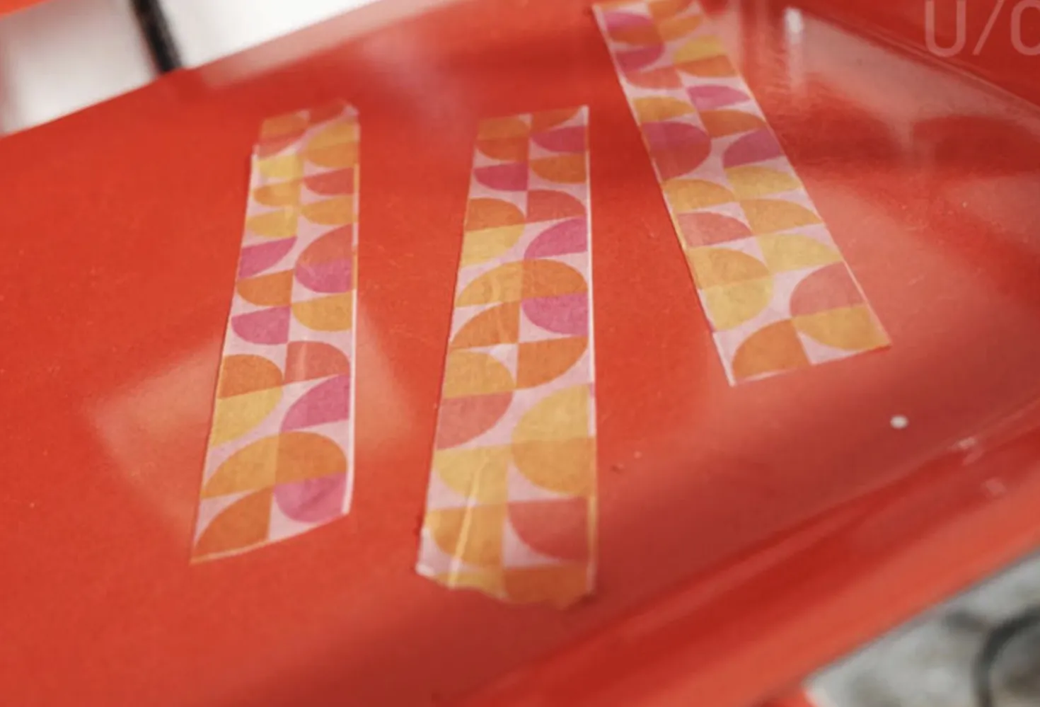 Retro Pattern Masking Tape