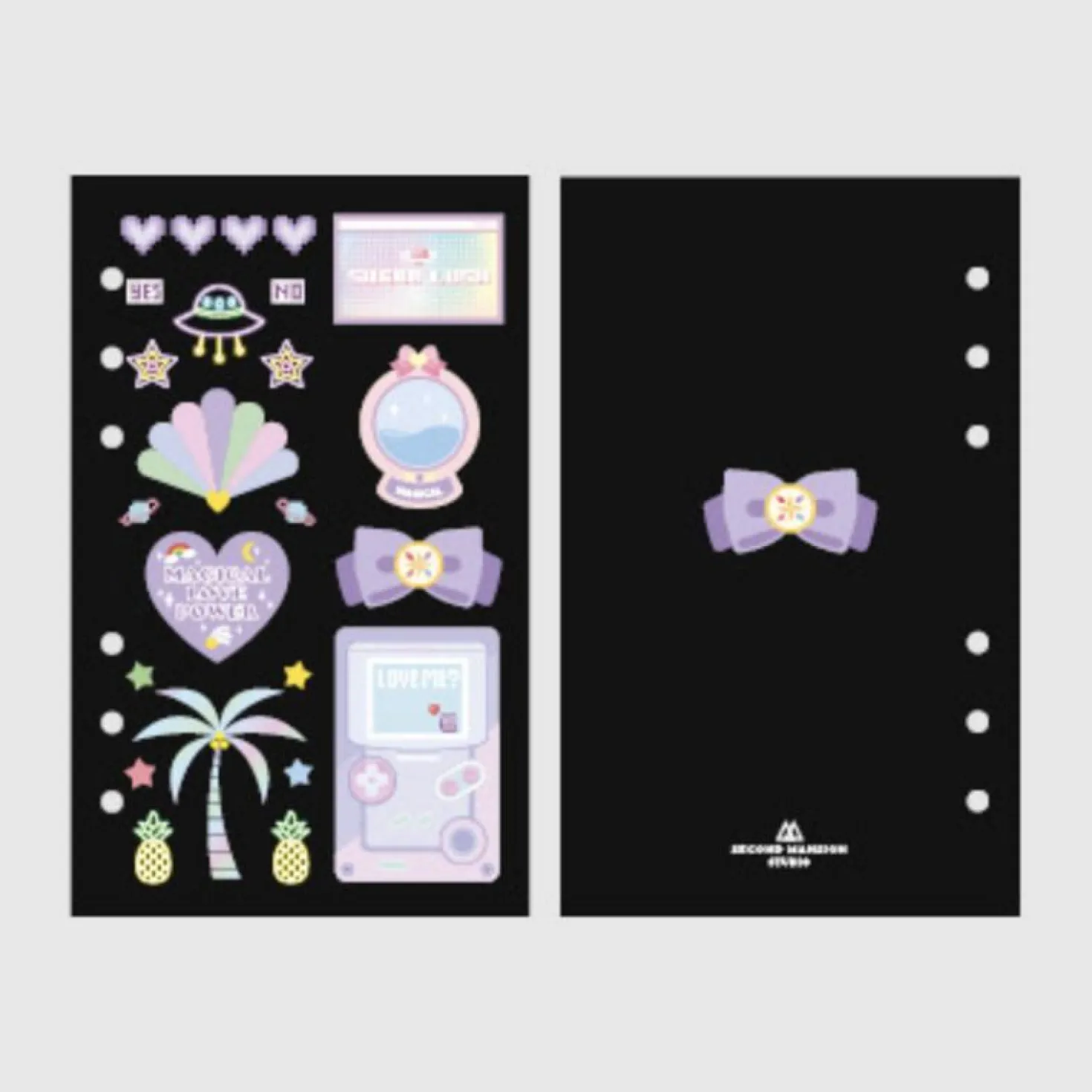 Retro 6 Ring A6 Cover Paper Refill
