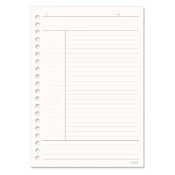 20 Ring A5 Cornell Note Refill