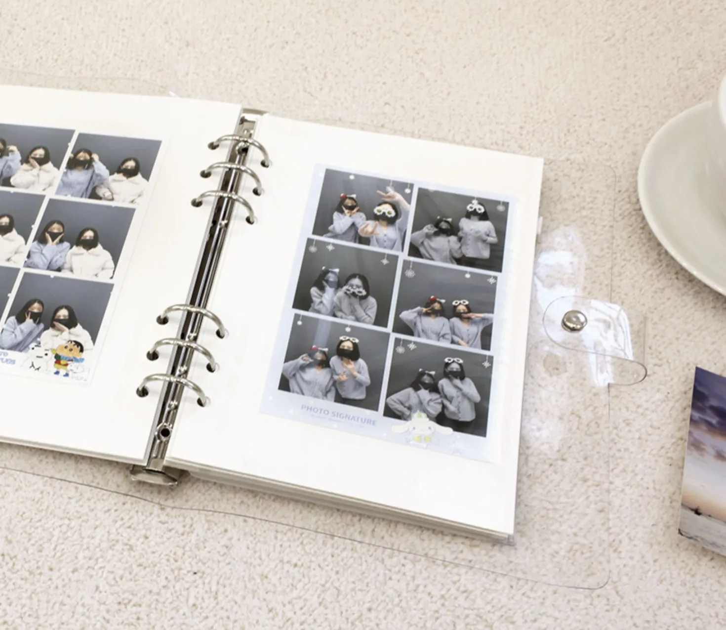 6 Ring A5 Magnetic Photo Album Refill
