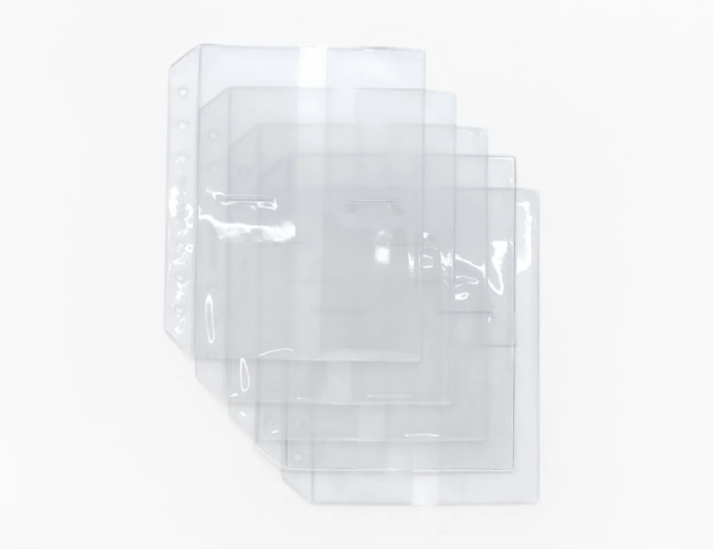 6 Ring A6 Wide Card Pocket Refill