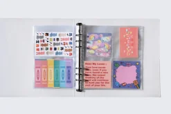 6 Ring A5 Wide Double-sided Pocket Refill