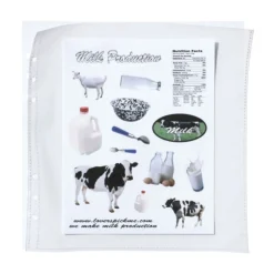 6 Ring A5 Wide Double-sided Pocket Refill