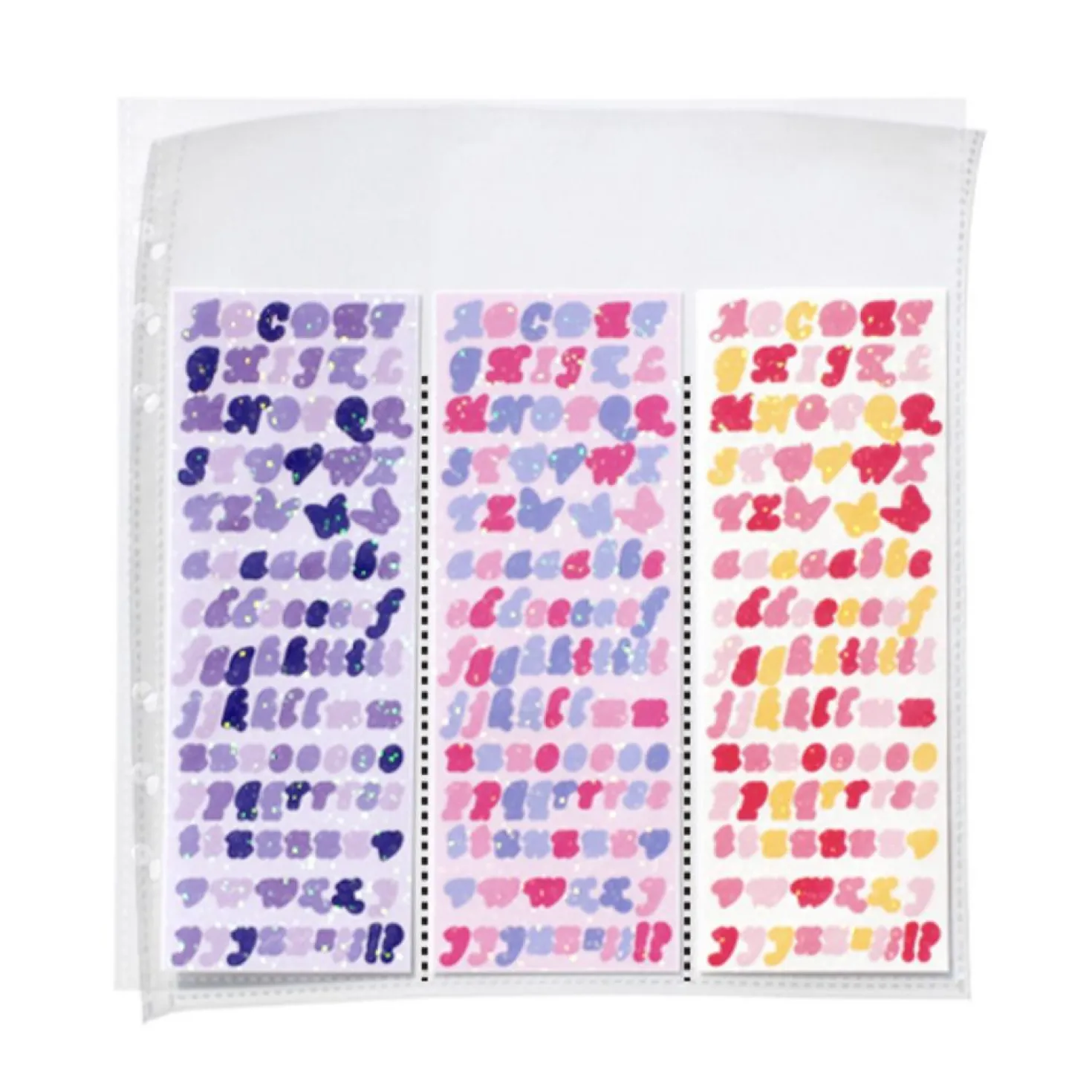 6 Ring A5 Wide Double-sided Pocket Refill