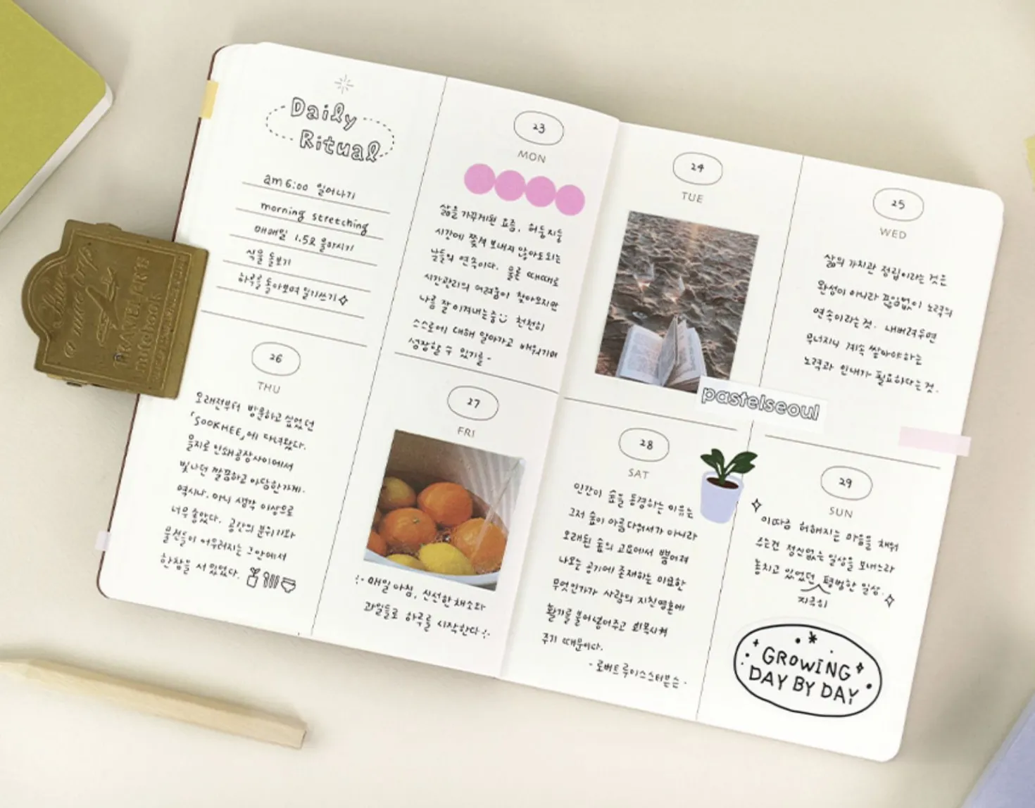 Ritual Weekly Journal