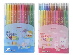 Roll Up Colored Pencil Set