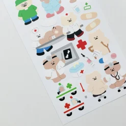 RoomRoom Bear Sticker v4