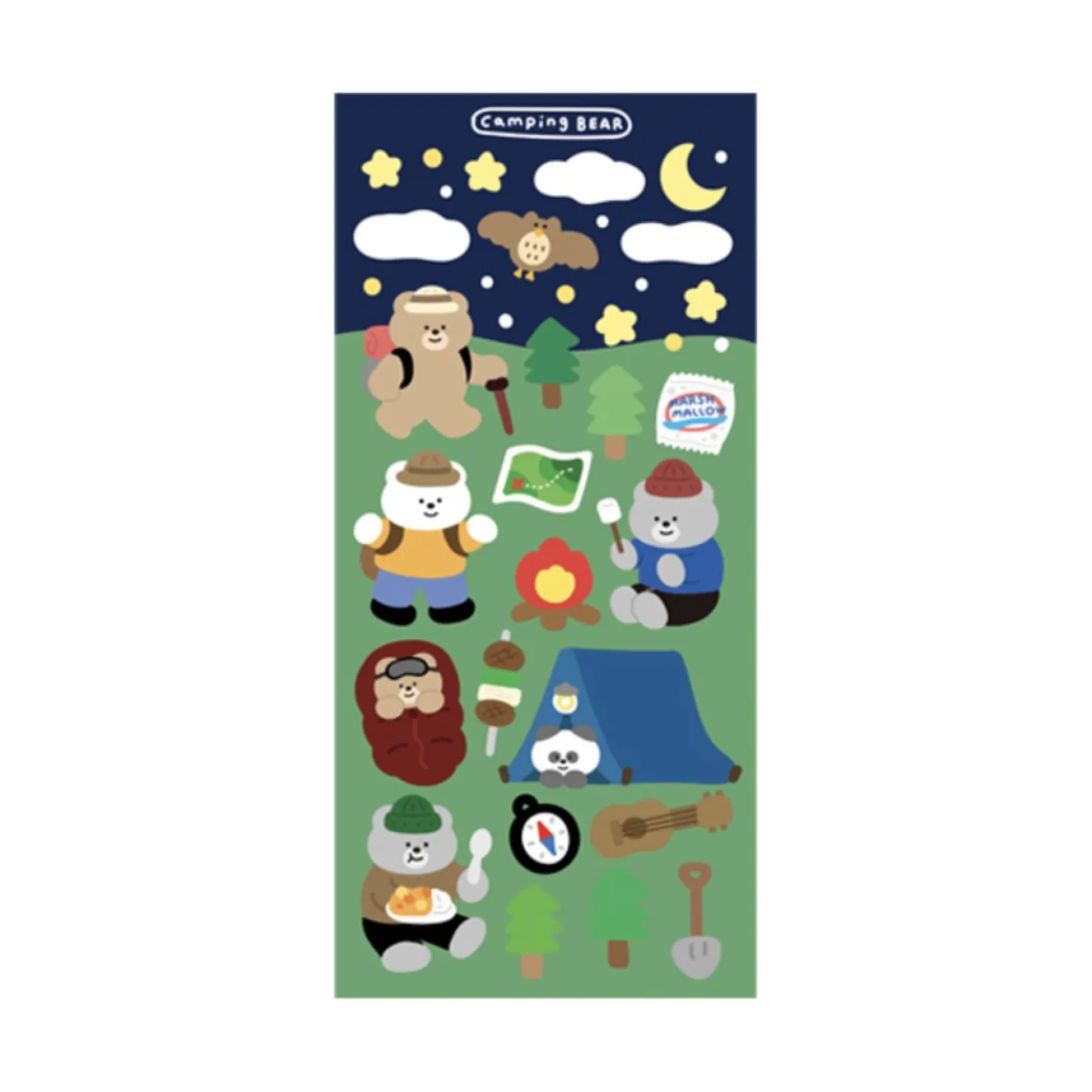 RoomRoom Bear Sticker v5