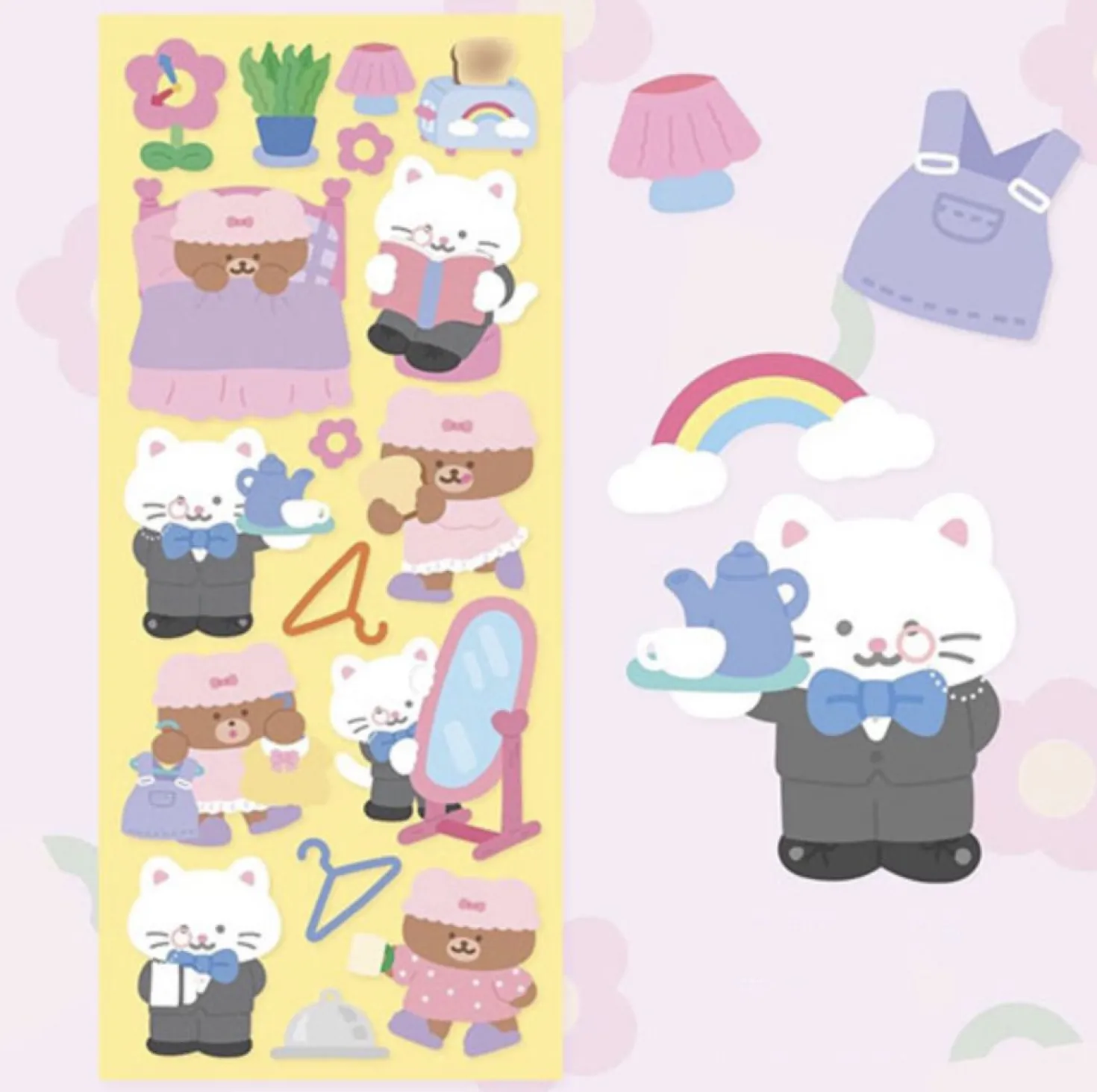RoomRoom Bear Sticker v17