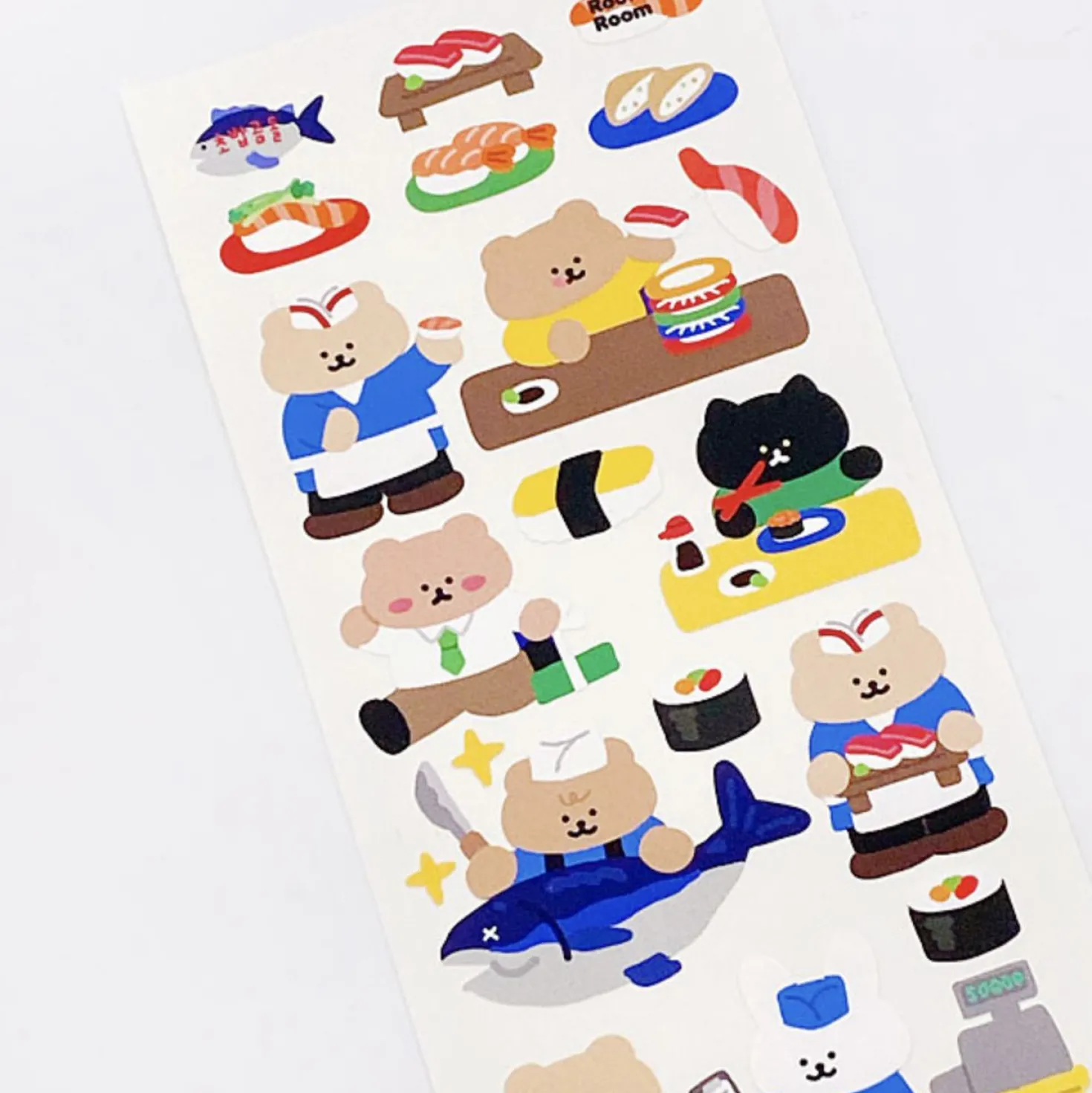 RoomRoom Bear Sticker v12