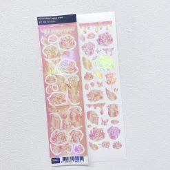 Rose Gradient Hologram Slim Sticker