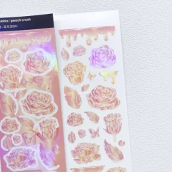 Rose Gradient Hologram Slim Sticker