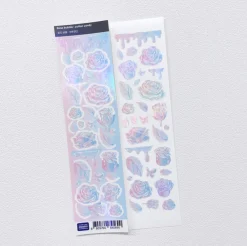 Rose Gradient Hologram Slim Sticker