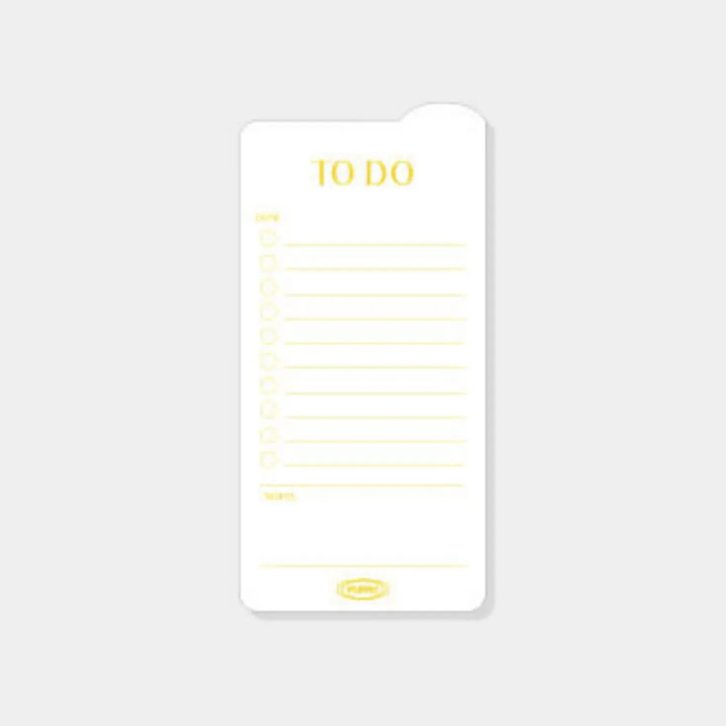 Rounded Edge Index Sticky Note