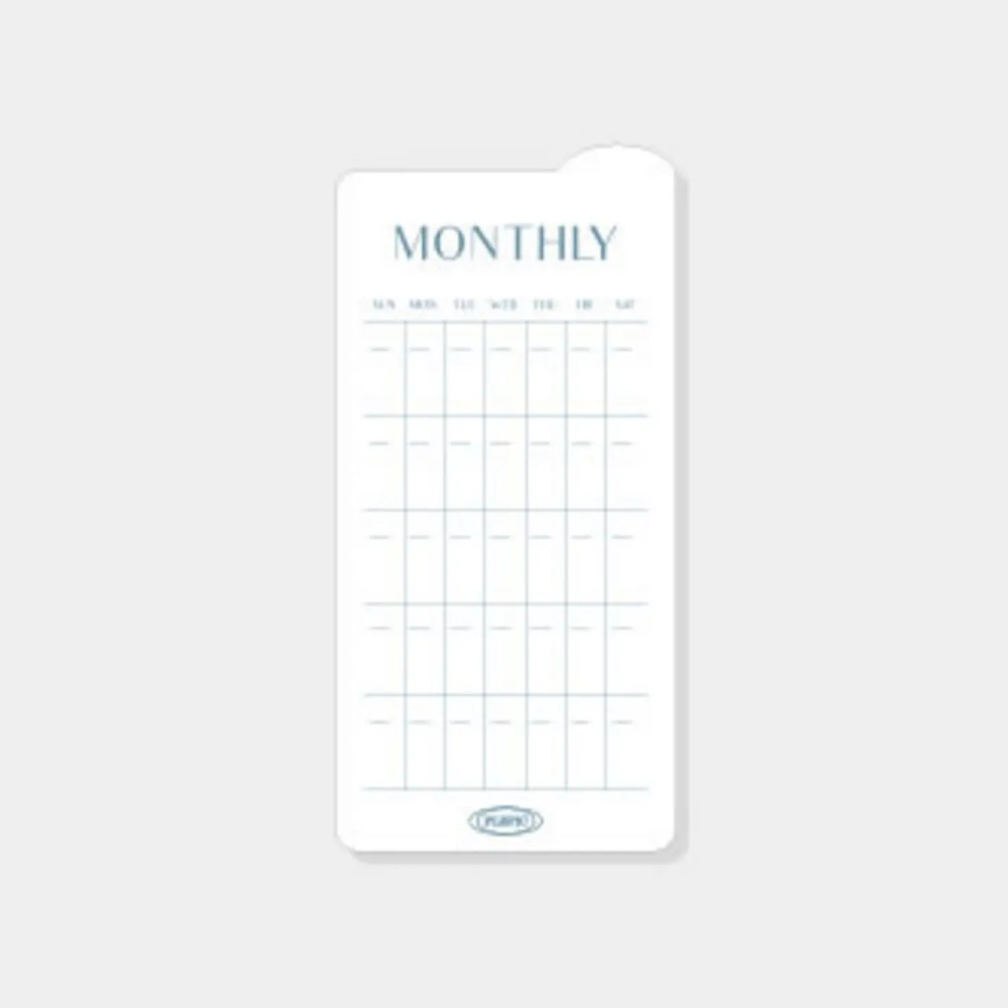 Rounded Edge Index Sticky Note