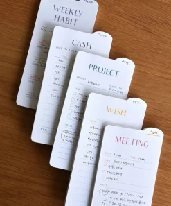 Rounded Edge Index Sticky Note
