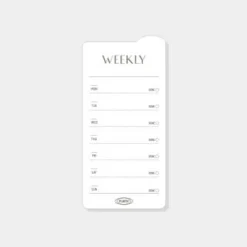 Rounded Edge Index Sticky Note