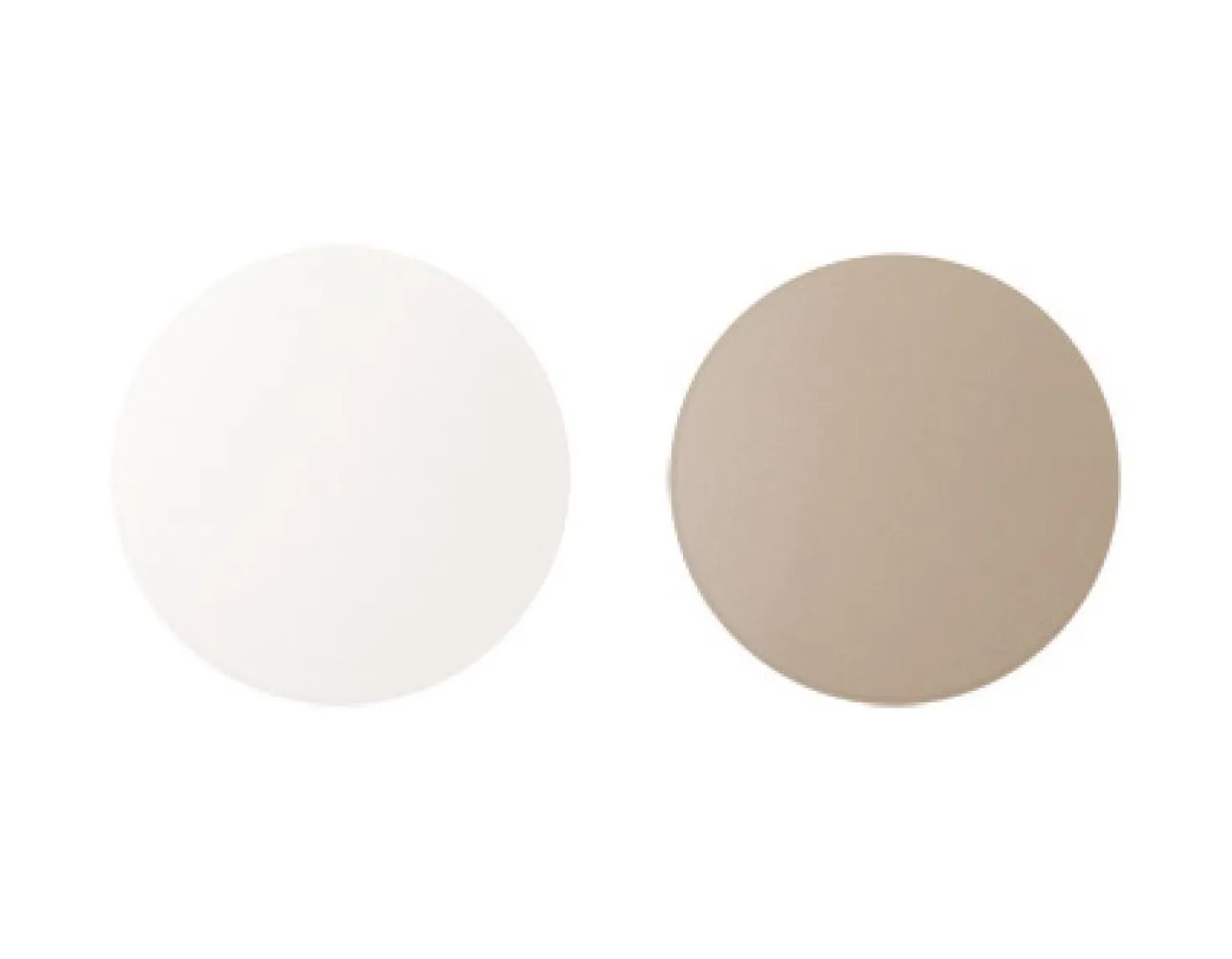 Round Two Tone Tea Coaster