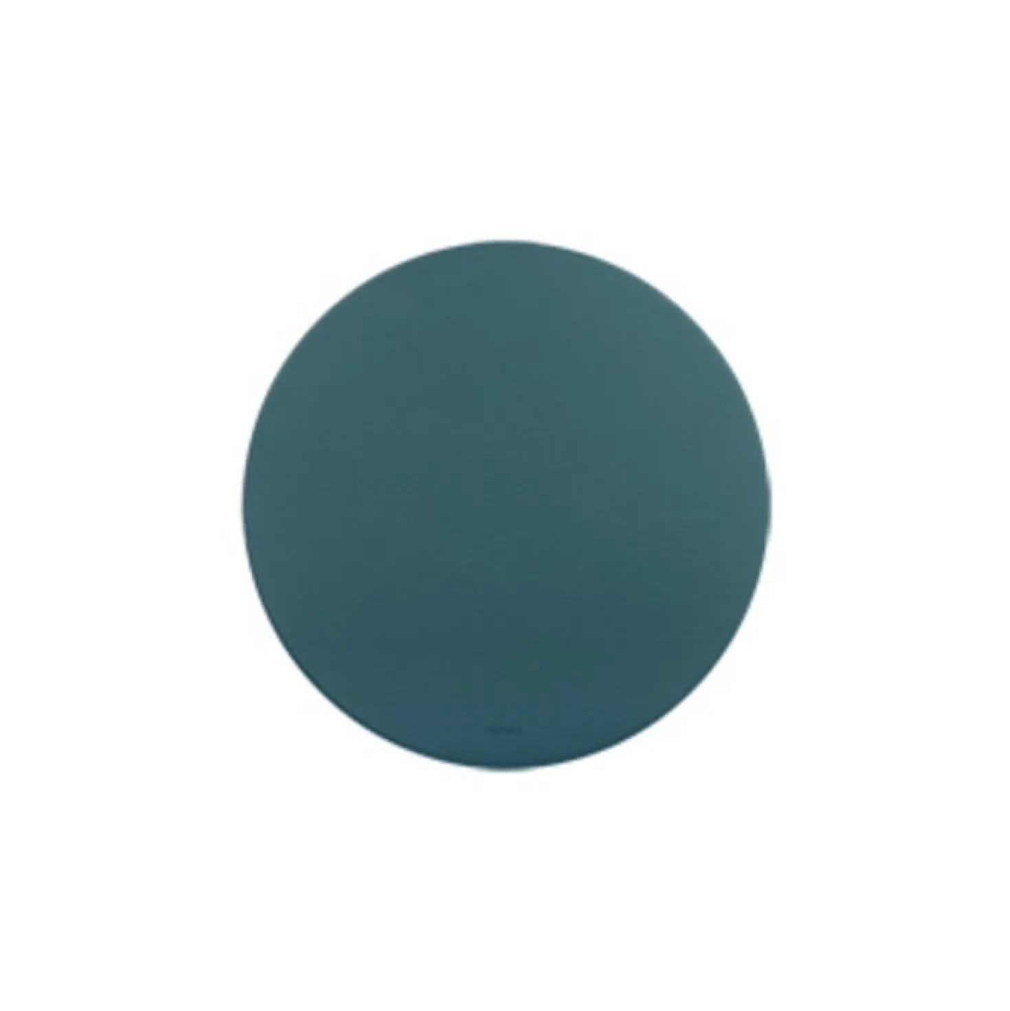 Round Vegan Leather Mouse Pad