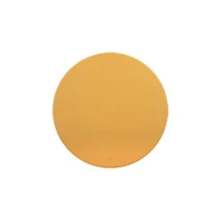 Round Vegan Leather Mouse Pad