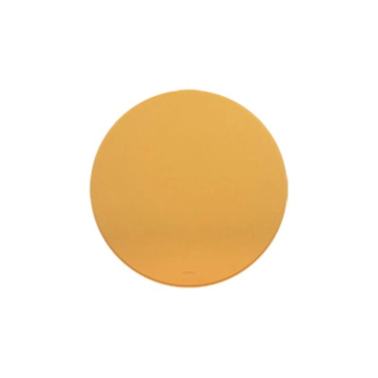 Round Vegan Leather Mouse Pad