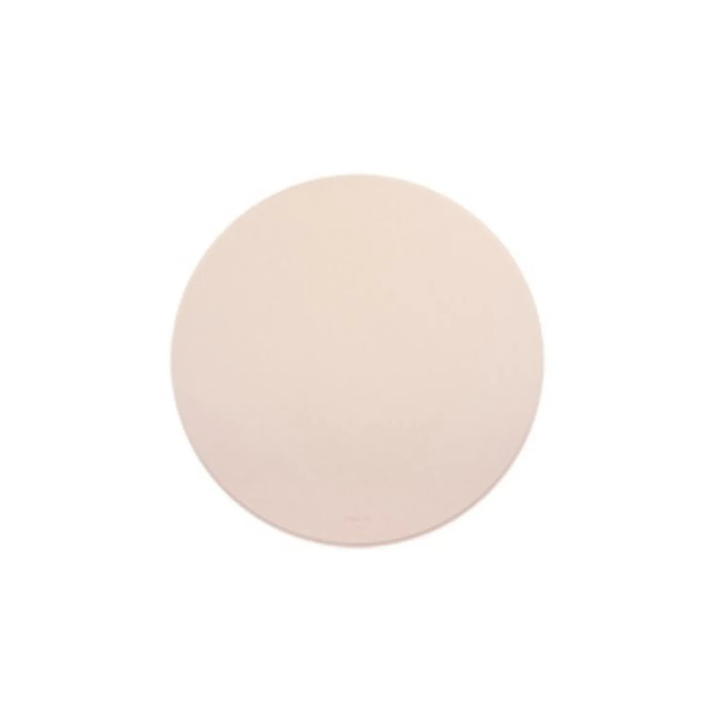Round Vegan Leather Mouse Pad