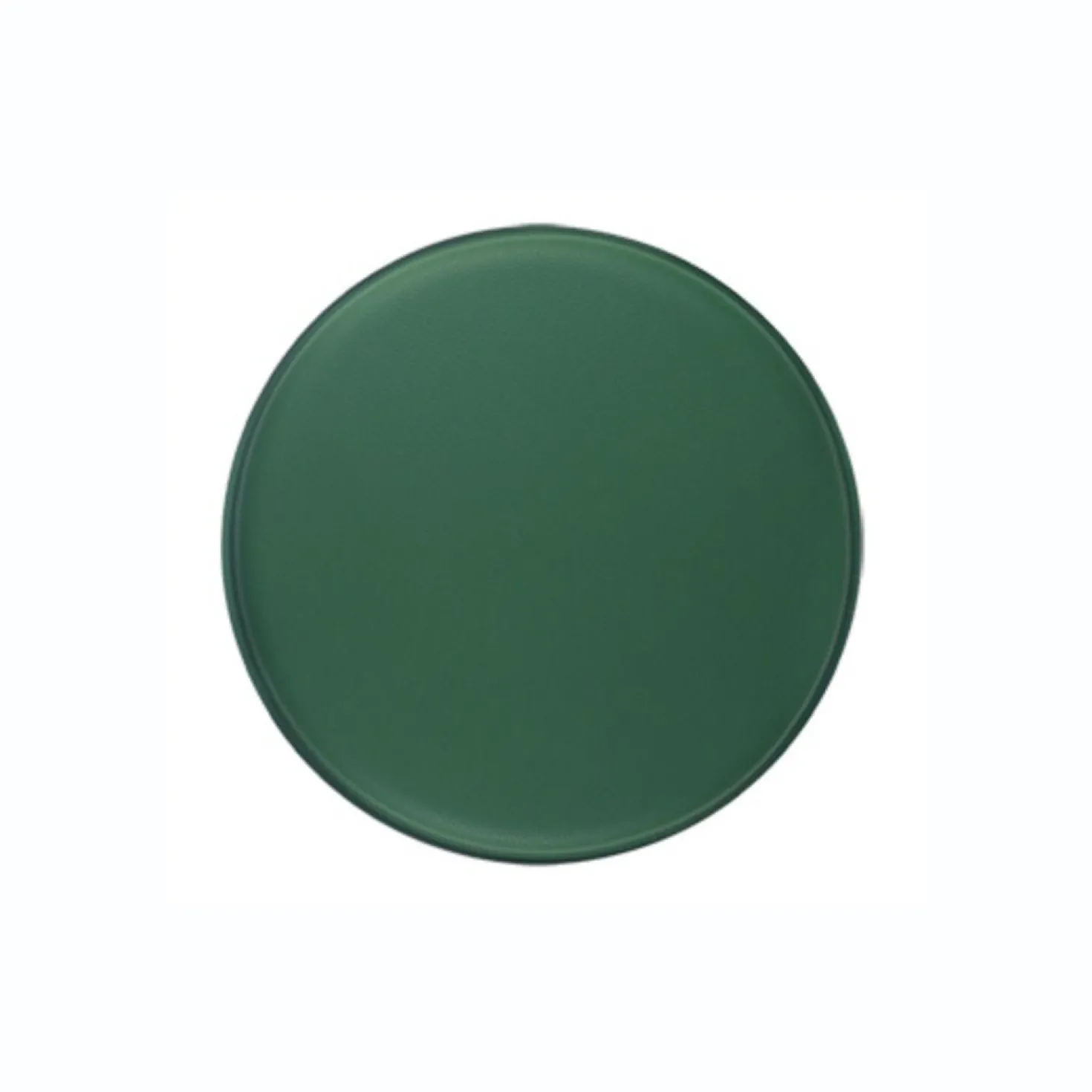 Round Vegan Leather Sitting Cushion
