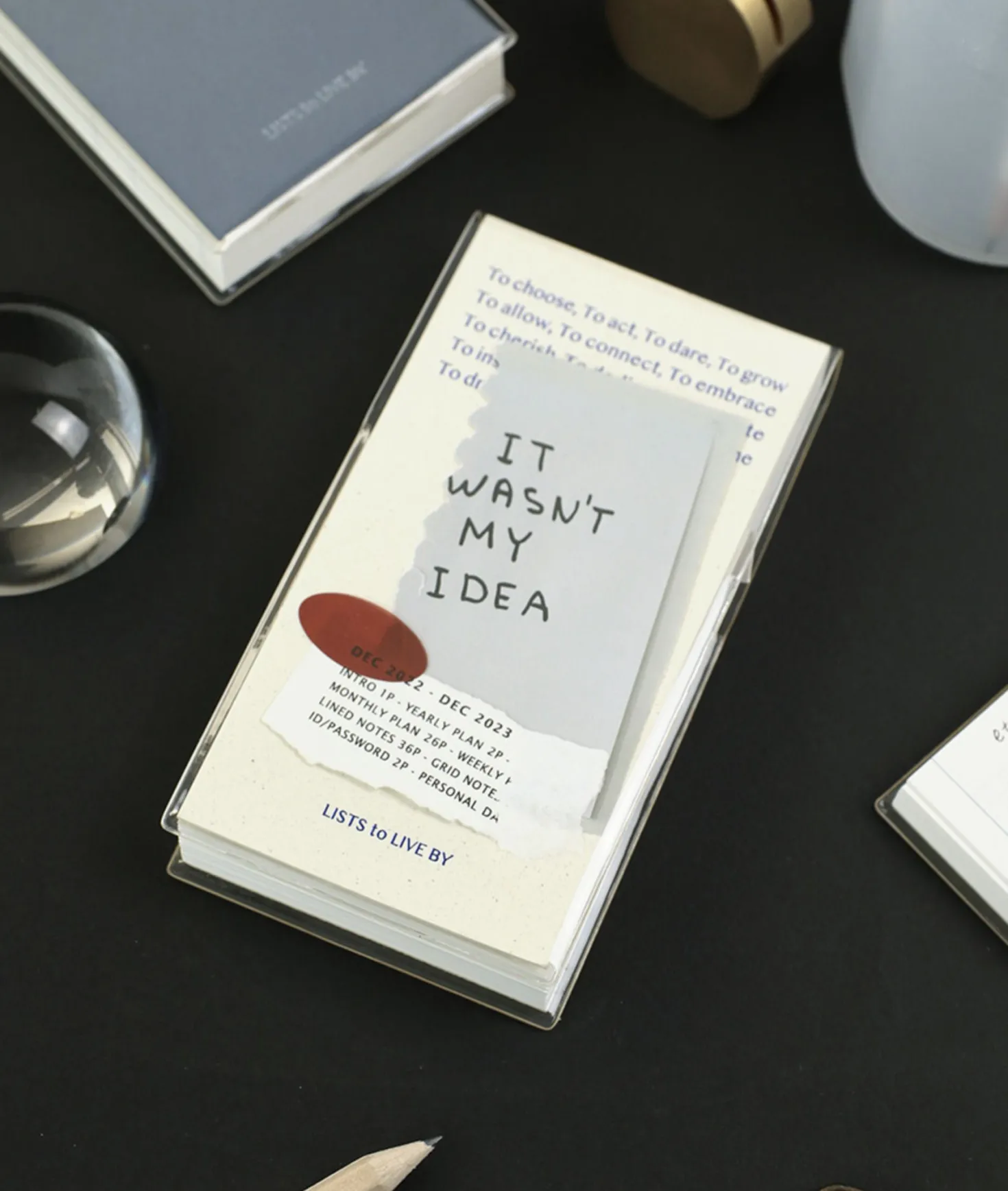3-Row Daily Handy Planner