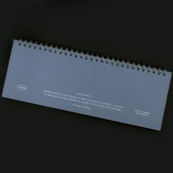 3-Row Desk Weekly Scheduler