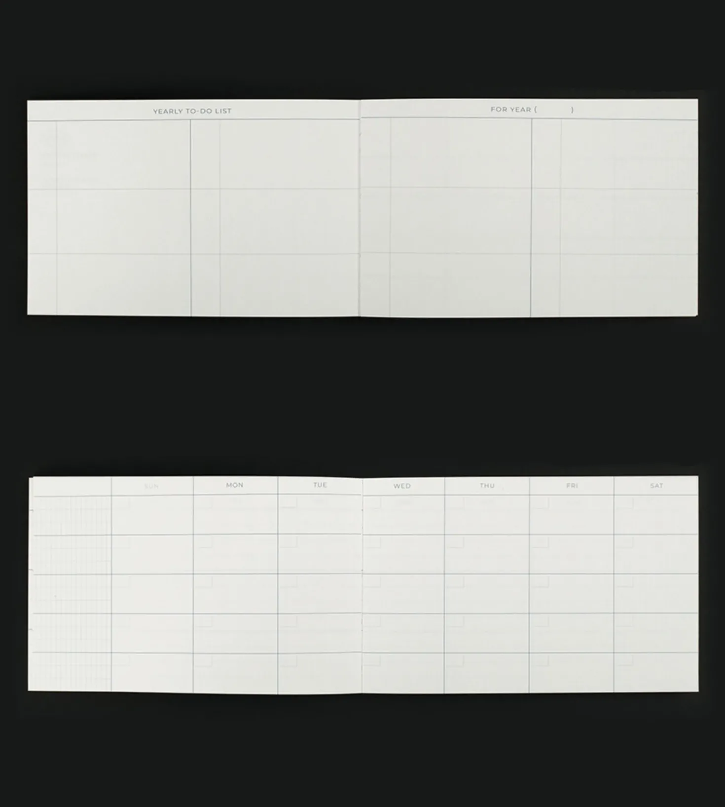 3-Row Weekly Handy Planner