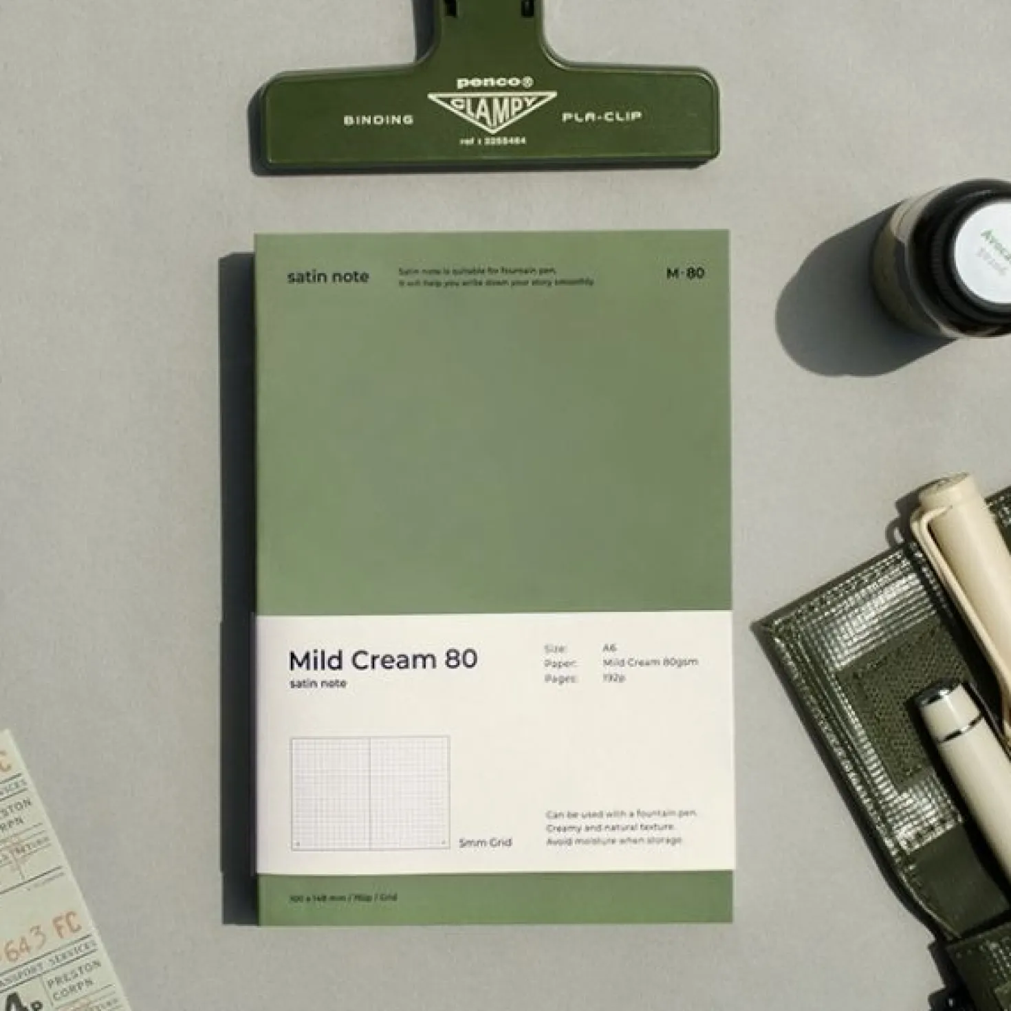 Satin M80 A6 Fountain Friendly Notebook