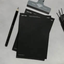 Satin M80 B6 Fountain Friendly Notebook