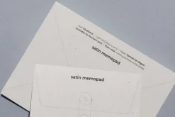 Satin T52 Compact Plain Memo Pad