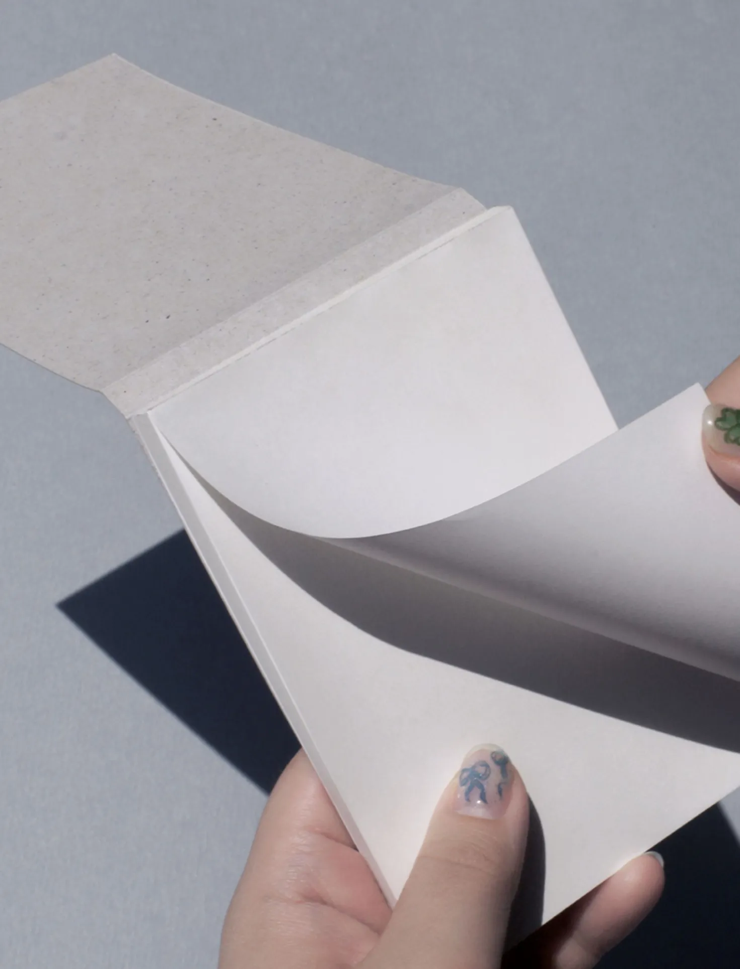 Satin T52 Compact Plain Memo Pad