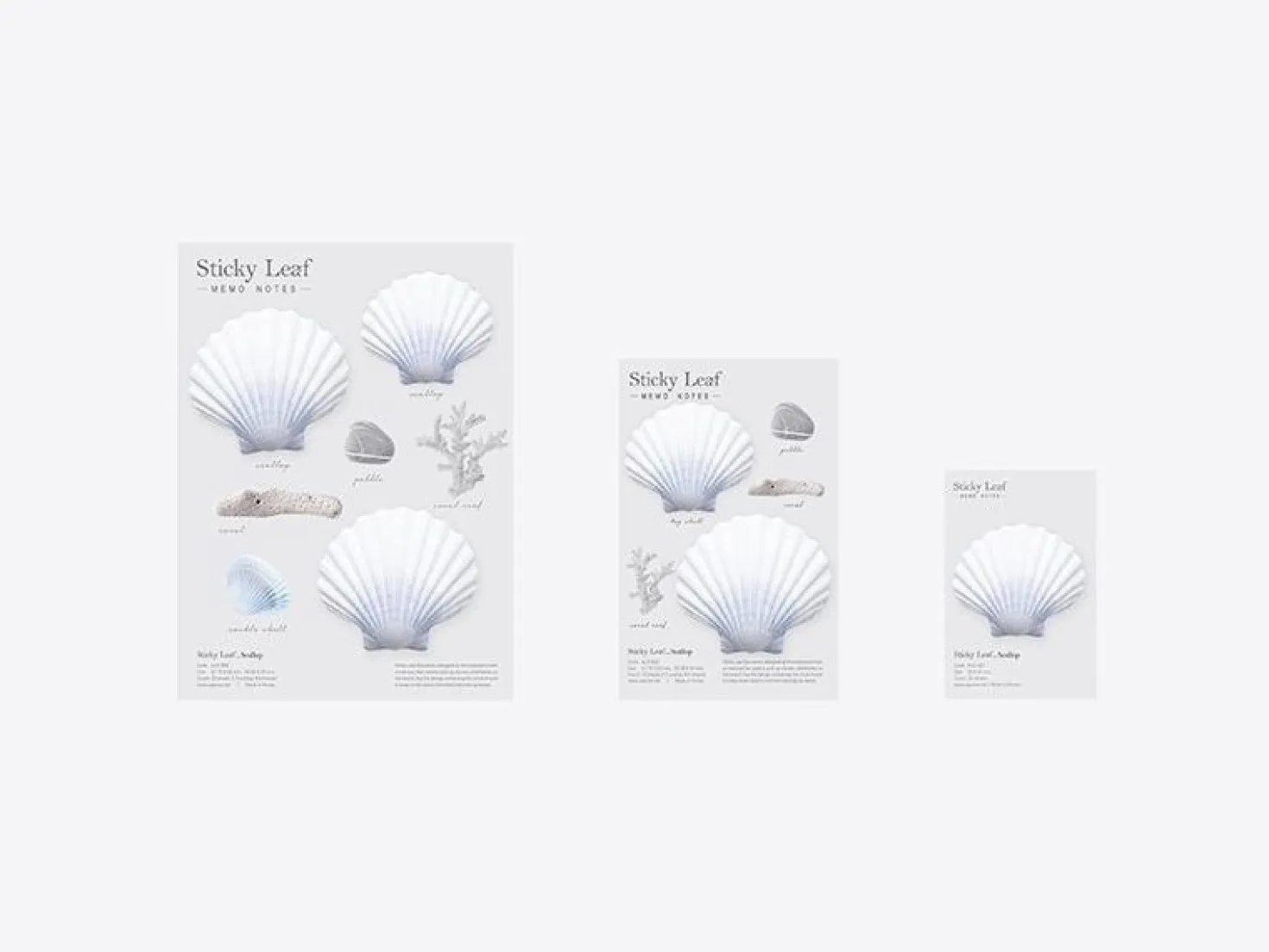 Scallop Sticky Note
