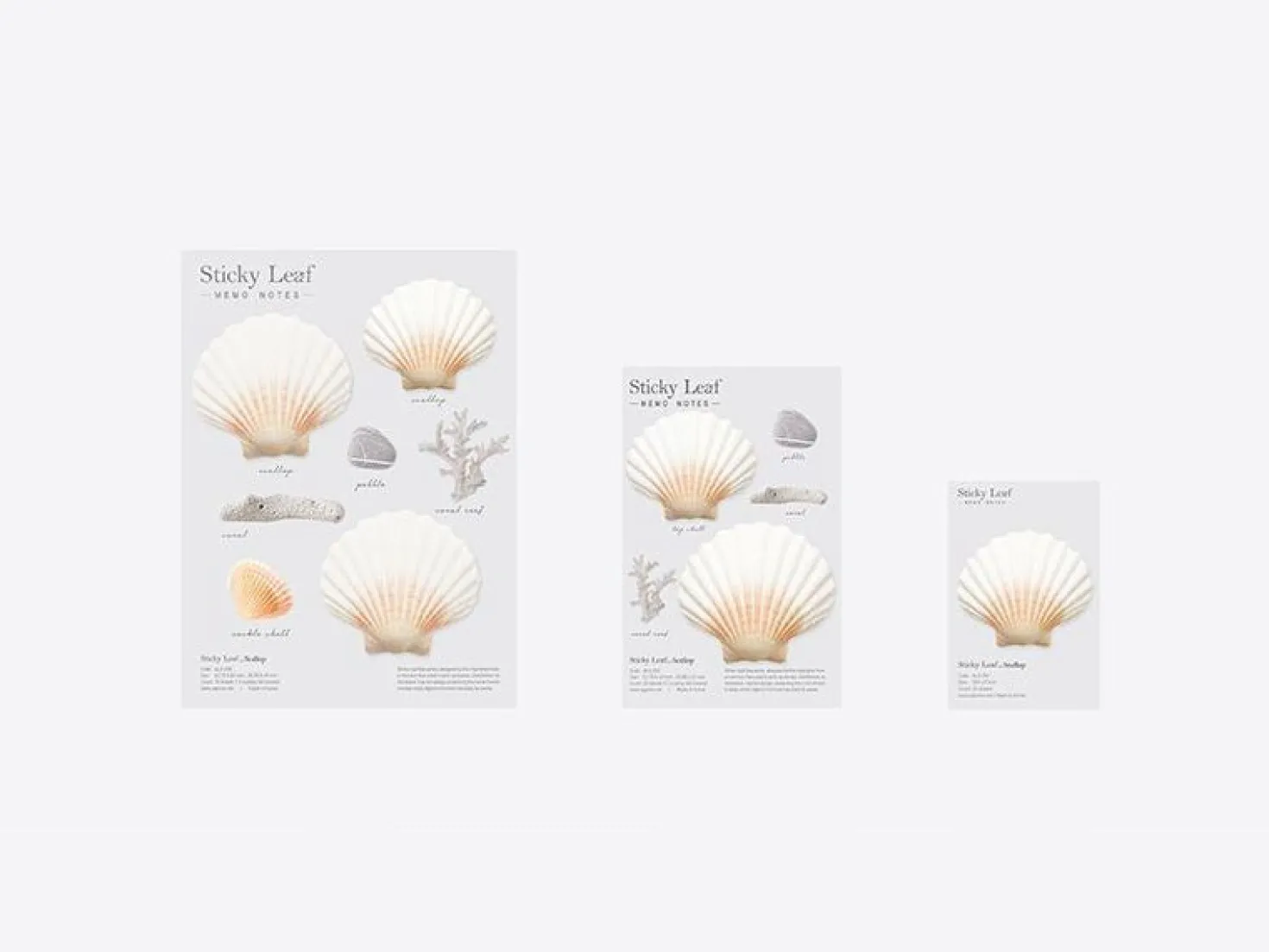 Scallop Sticky Note