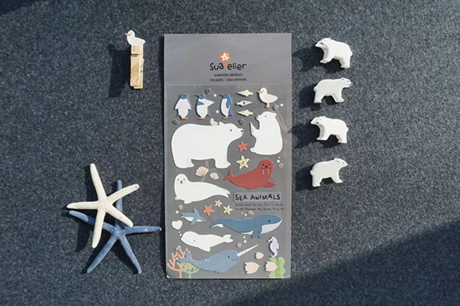 Sea Animal Deco Sticker