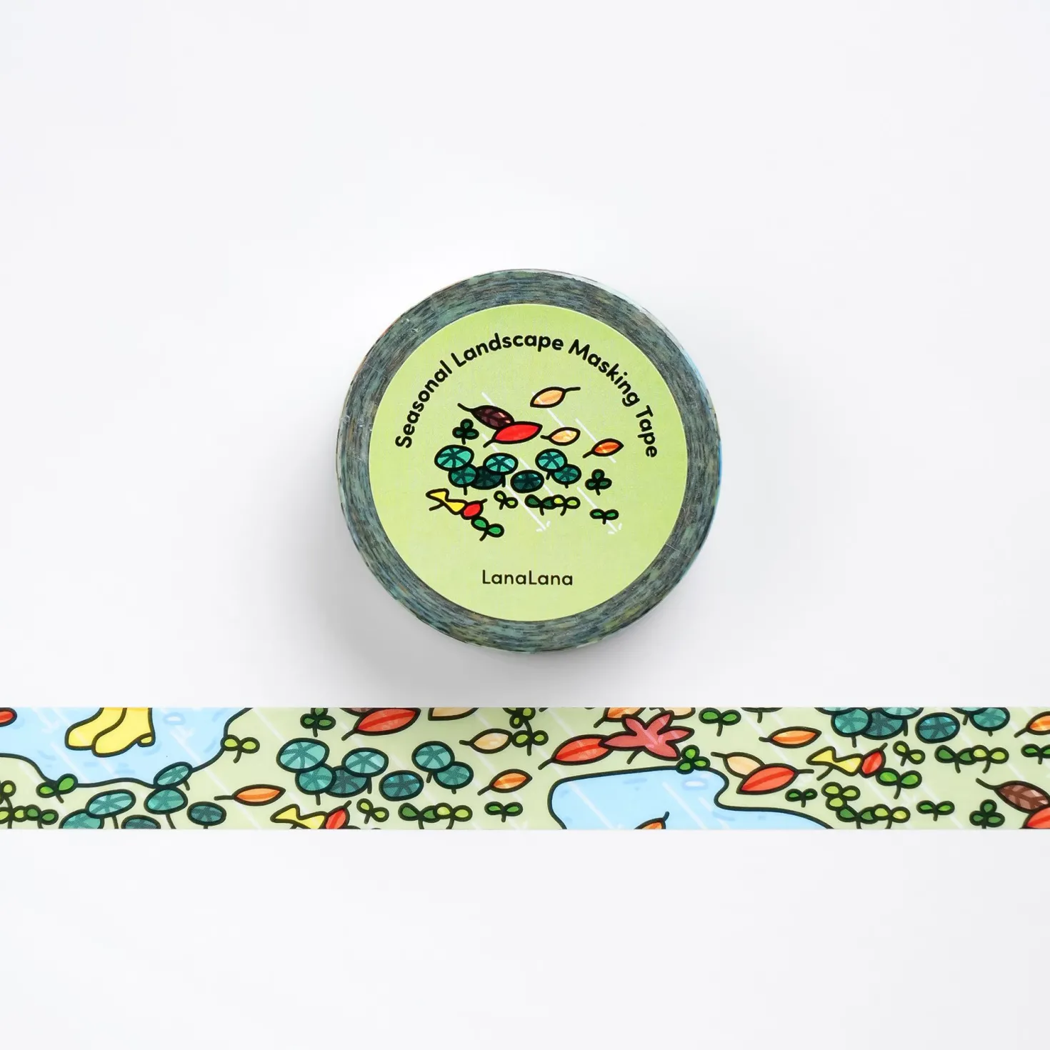 Seasonal Landscape Masking Tape