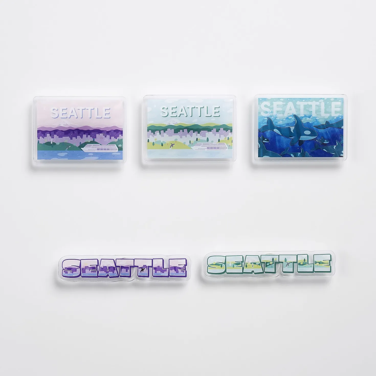 Seattle Acrylic Magnet