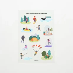 Seattle Activities Deco Sticker