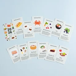 2026 Seattle Mini Calendar Sheets