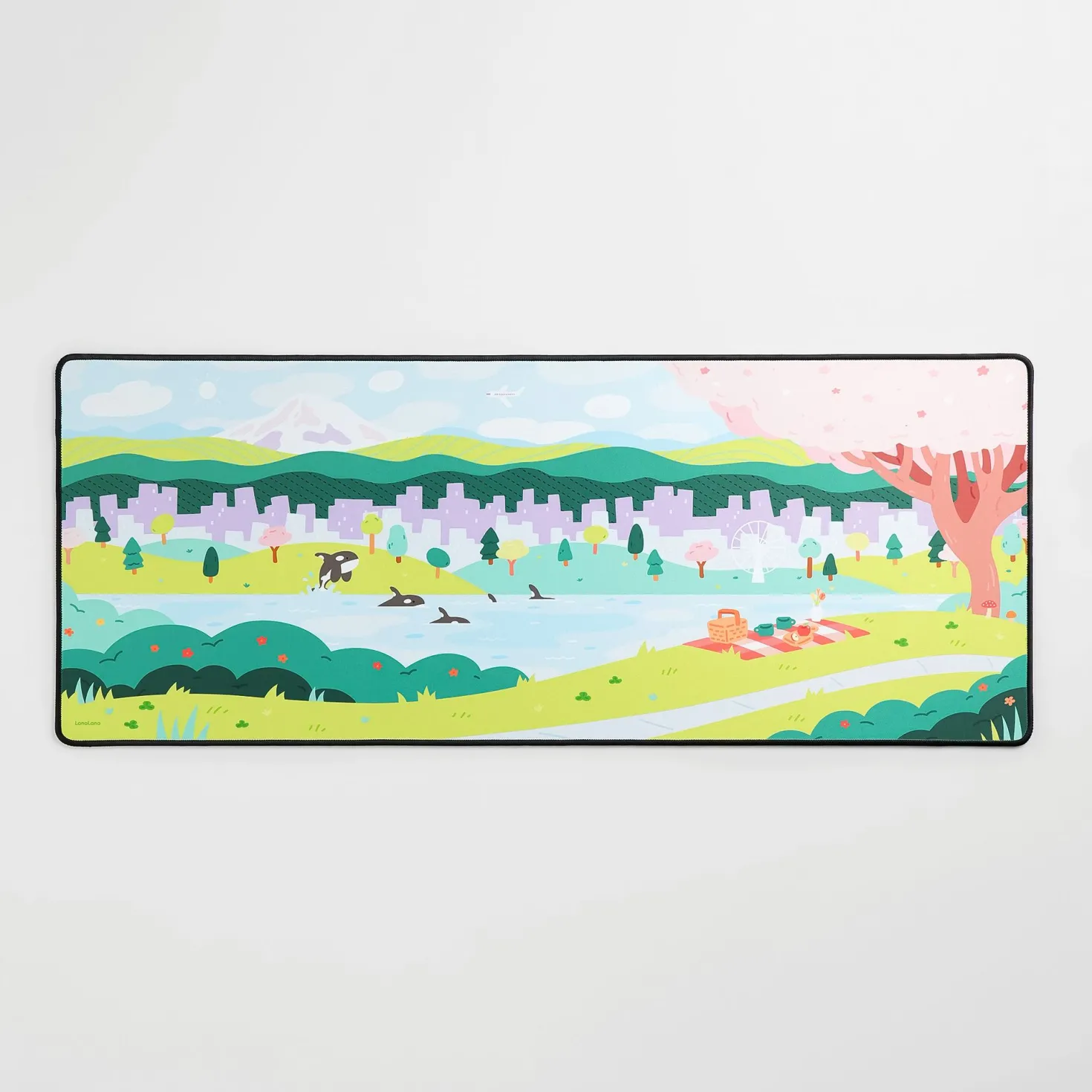 Seattle Skyline Desk Mat