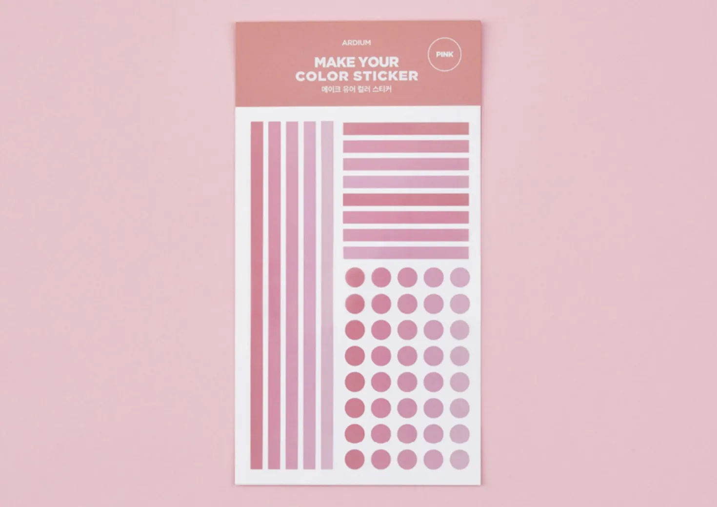 See-through Layer Color Sticker