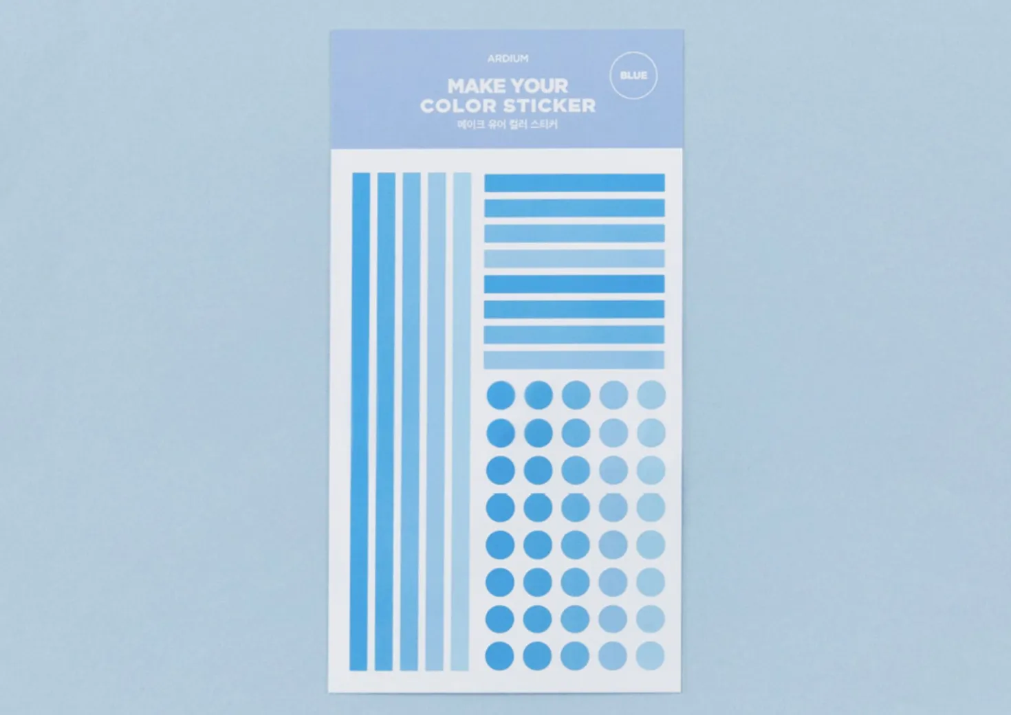 See-through Layer Color Sticker